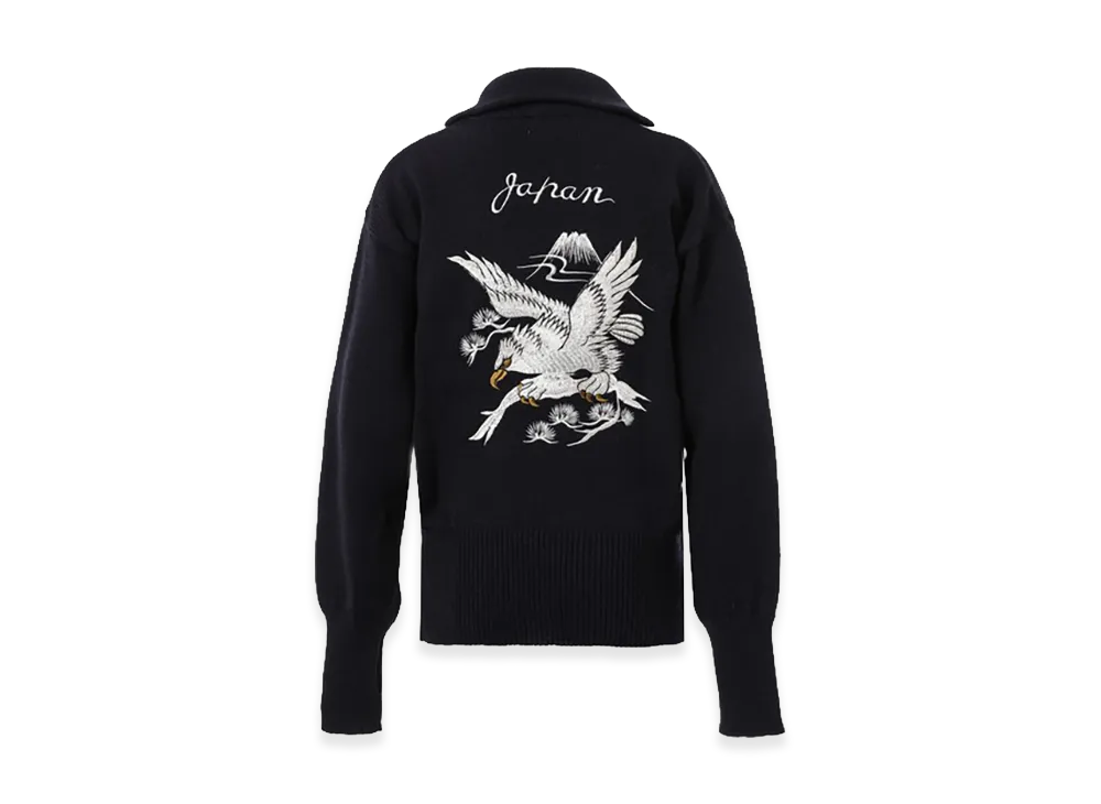 eYe JUNYA WATANABE MAN x Miller Rayner Customize Suka Knit Eagle "Navy"