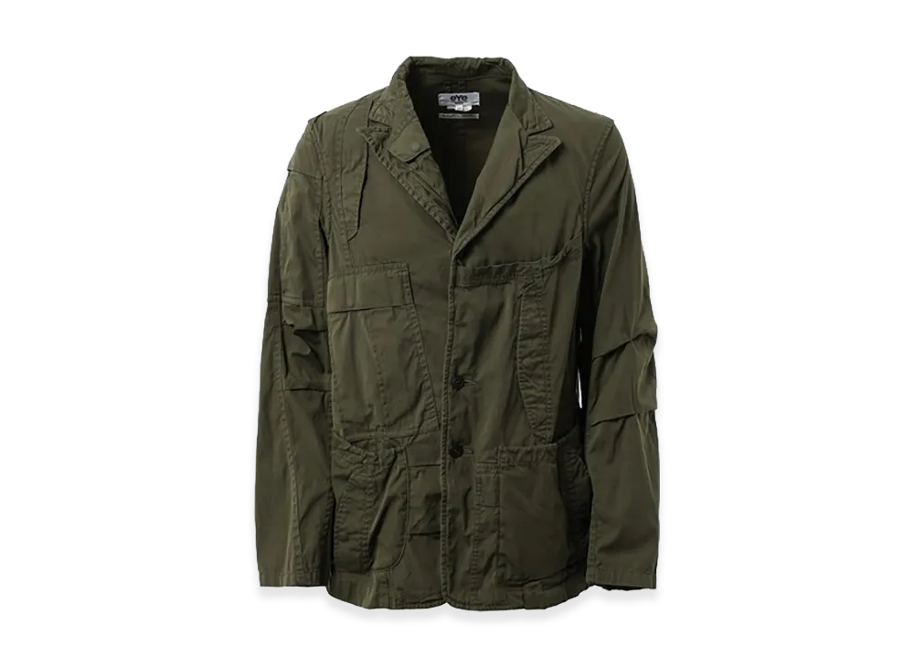 eYe JUNYA WATANABE MAN x NEEDLES W-Name Rebuild Militally Jacket Khaki "Khaki"