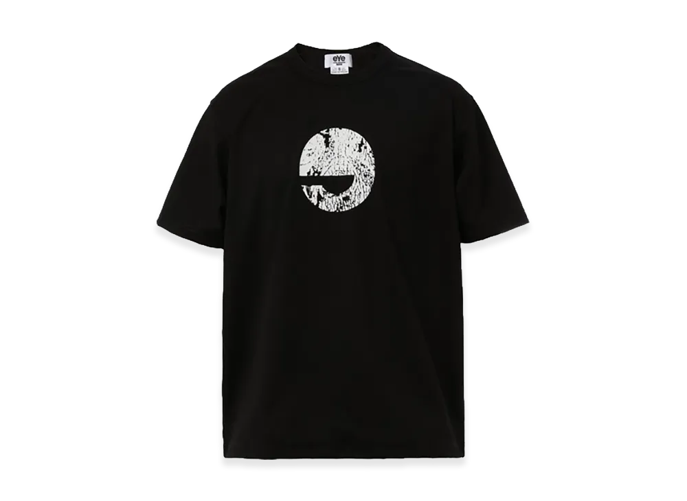 eYe JUNYA WATANABE MAN Cotton Heavyweight Jersey Logo Print T-Shirt "Black"