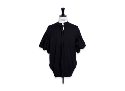 JUNYA WATANABE Women's Puff Sleeve Knit Tops "Black"
