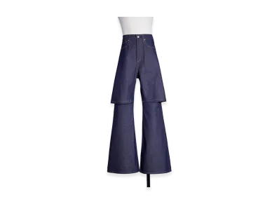 JUNYA WATANABE MAN Slit Flare Denim Pants "Indigo"