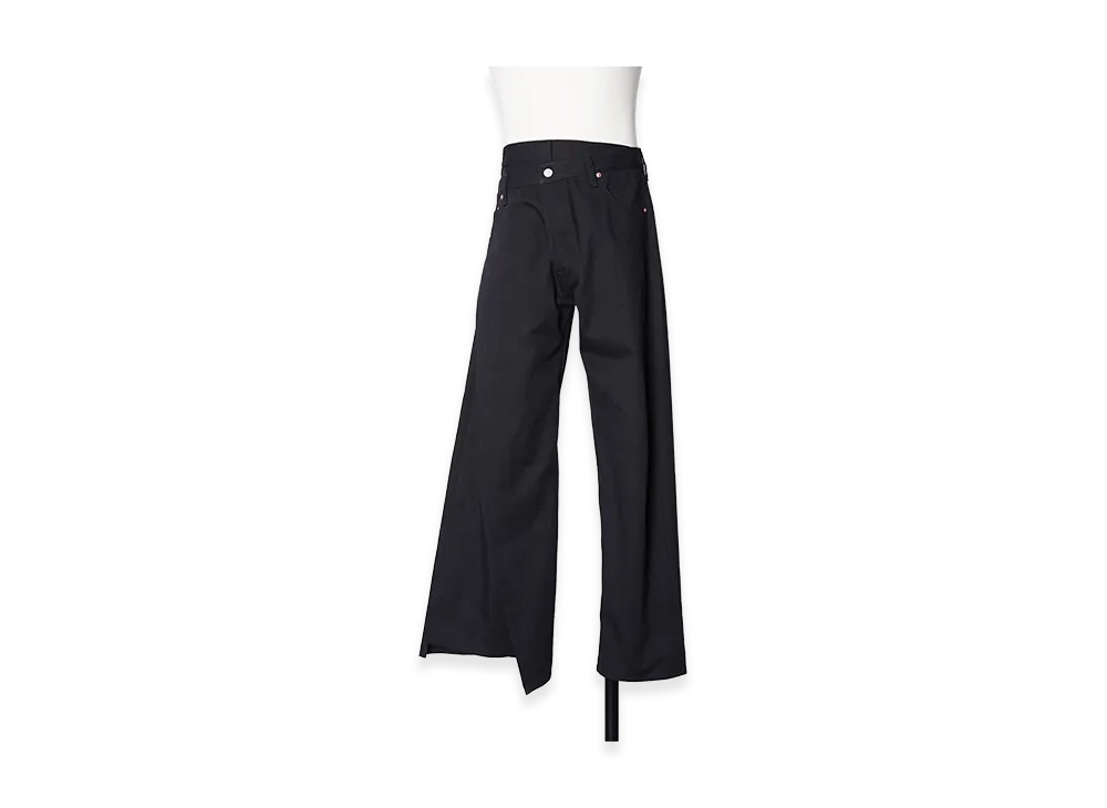 JUNYA WATANABE MAN x LEVI'S Asymmetry Denim Pants "Black"