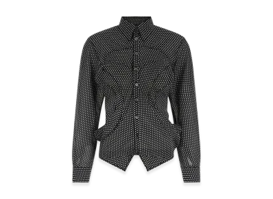 JUNYA WATANABE Women's Polka Dot Shirt "Black"