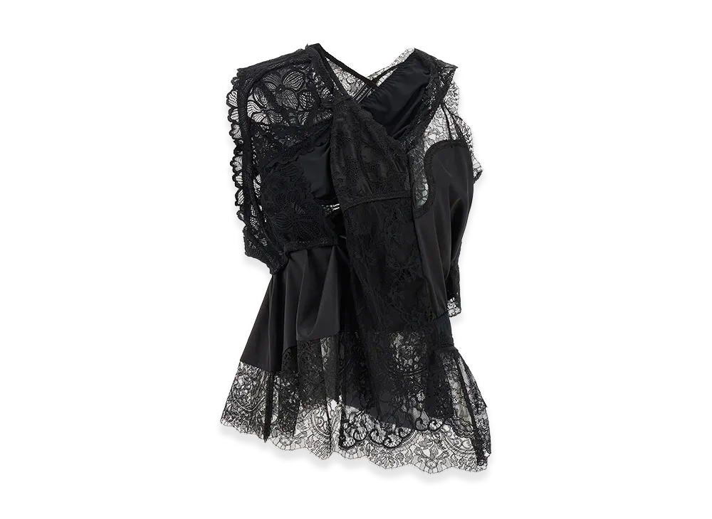 JUNYA WATANABE Women's x Peach John Top "Black"