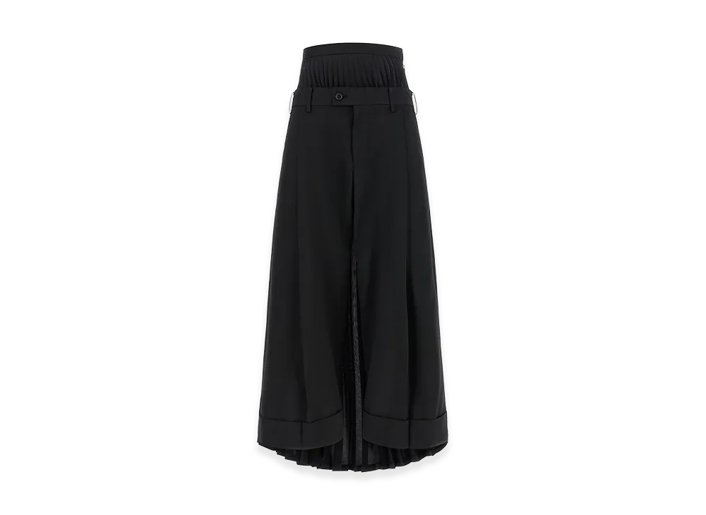 JUNYA WATANABE Women's Pleated Pants "Black"