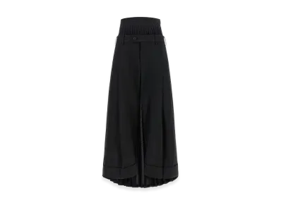 JUNYA WATANABE Women's Pleated Pants "Black"