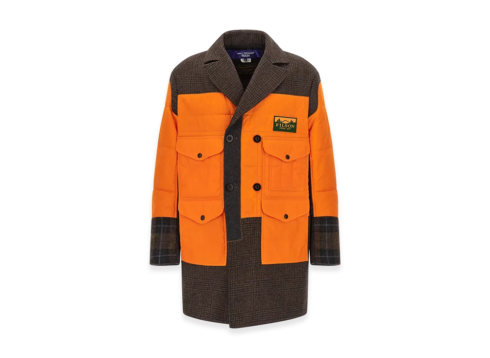 JUNYA WATANABE x Filson Patchwork Coat "Black"