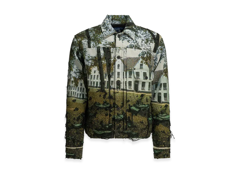 JUNYA WATANABE "Gobelin Weave House" Lightweight Jacket "Green"