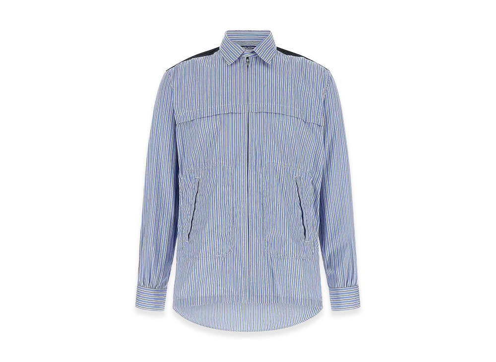 JUNYA WATANABE Denim Insert Shirt "Light Blue"
