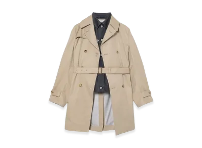 JUNYA WATANABE Coat "Neutrals/Blue"