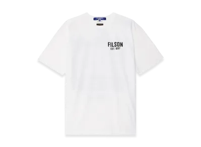 JUNYA WATANABE x FILSON Graphic-Print Cotton Jersey T-Shirt "White"