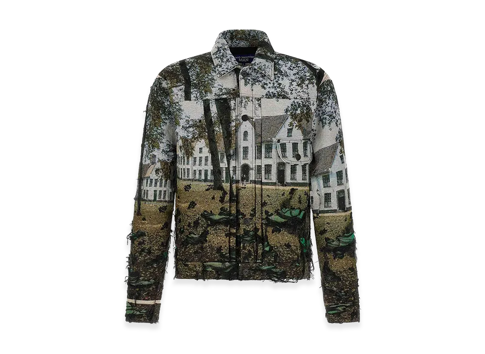 JUNYA WATANABE Jacquard Square Jacket "Multicolor"