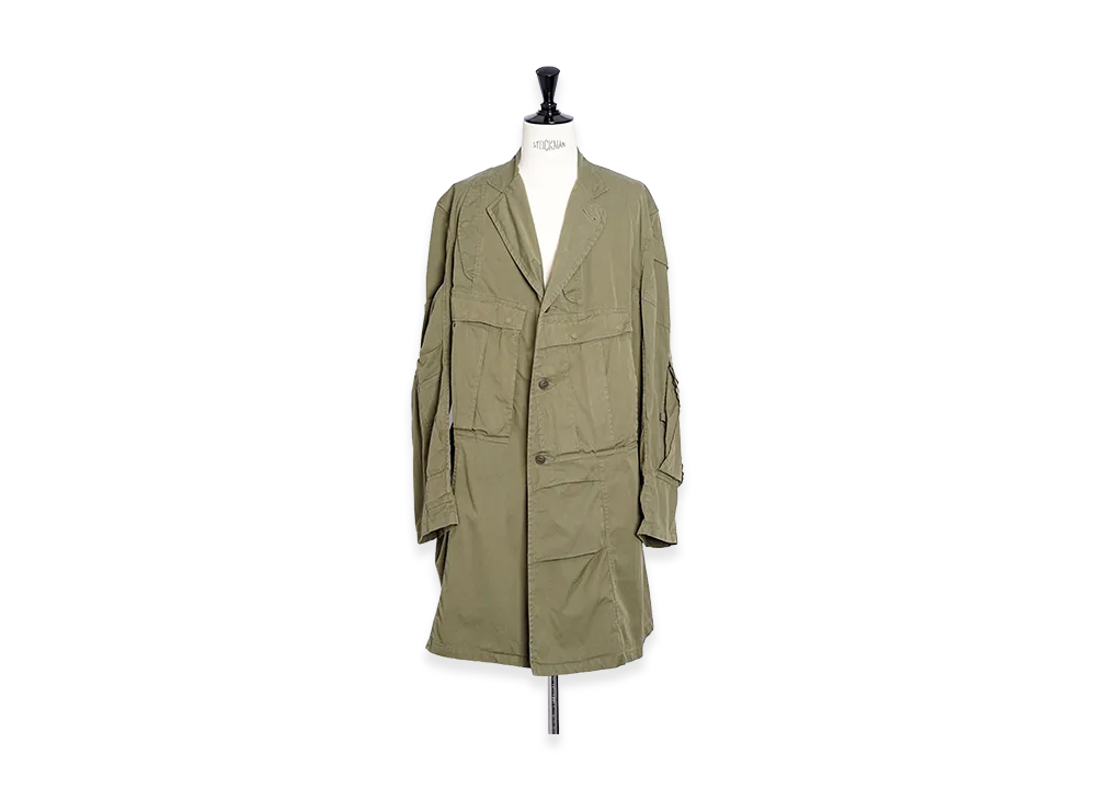 JUNYA WATANABE MAN x Rebuild by Needles Rebuild Shop Coat "Olive"
