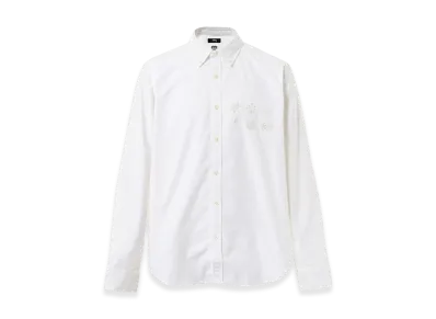 eYe JUNYA WATANABE MAN x Stussy W-Name Oxford BD Shirt "White"