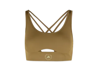 STELLA McCARTNEY Women's Polyester Blend Top "Dark Yellow/Army Green"