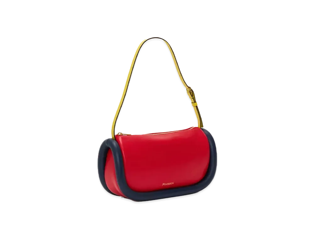 JW ANDERSON Bumper 15 Leather Shoulder Bag "Red"