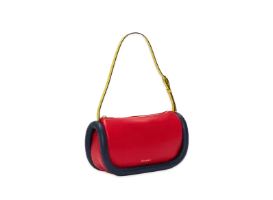 JW ANDERSON Bumper 15 Leather Shoulder Bag "Red"