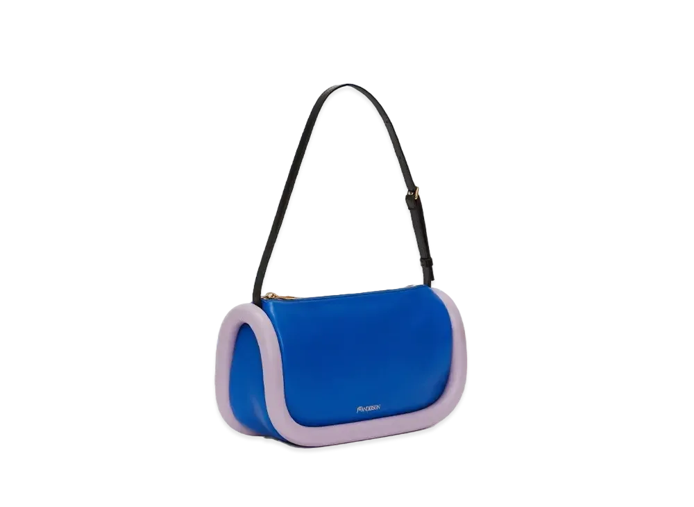 JW ANDERSON Bumper 15 Leather Shoulder Bag "Blue"