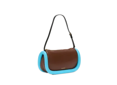 JW ANDERSON Bumper 15 Leather Shoulder Bag "Brown"