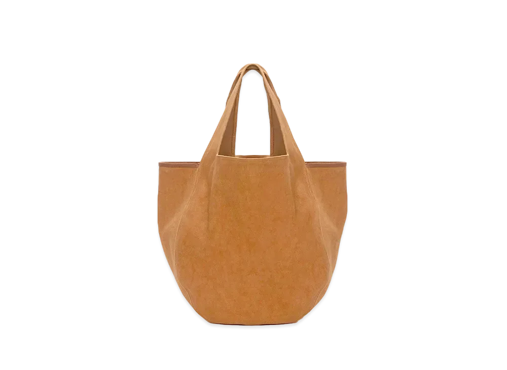 JW ANDERSON Maxi Canvas Tote Bag "Brown"