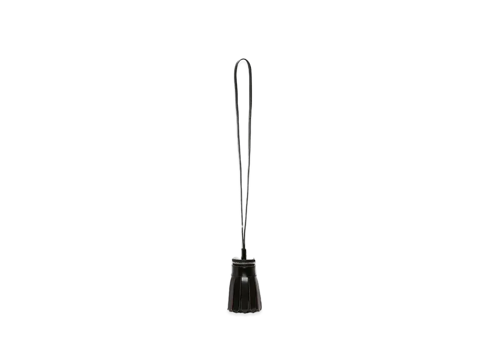 JW ANDERSON Mini Tassel Leather Cross-Body Bag "Black"