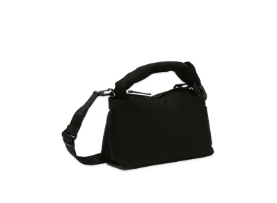 JW ANDERSON Puffy Corner Nylon Top-Handle Bag "Black"
