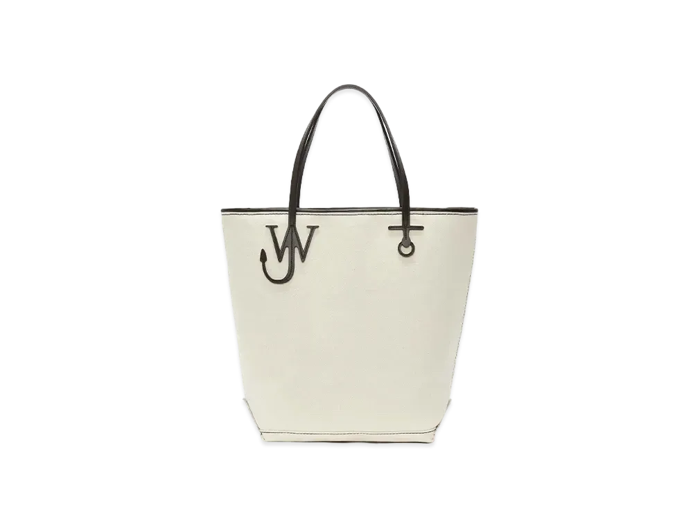 JW ANDERSON Tall Anchor Canvas Tote Bag "Beige"