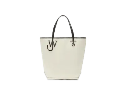 JW ANDERSON Tall Anchor Canvas Tote Bag "Beige"