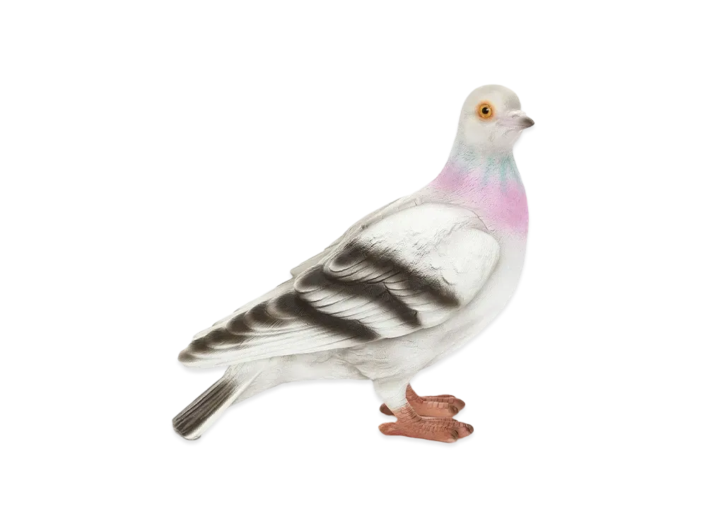 JW ANDERSON Pigeon Clutch Bag "Gray"