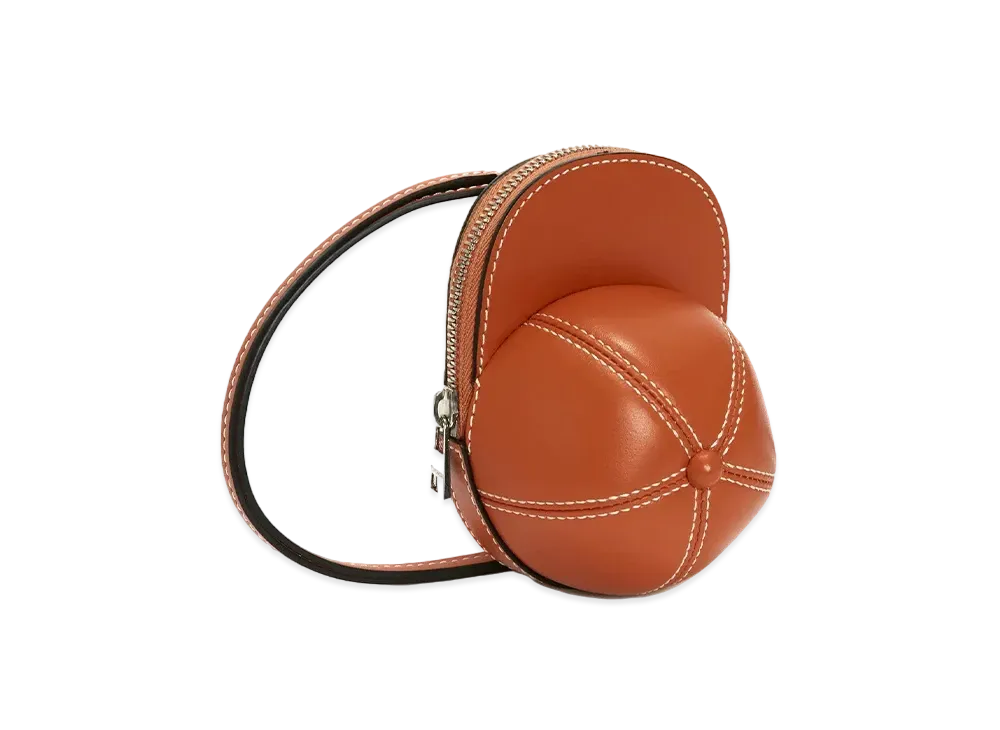 JW ANDERSON Mini Cap Crossbody Bag "Brown"