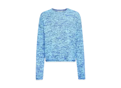 JW ANDERSON Space-Dyed Crewneck Sweater "Blue"