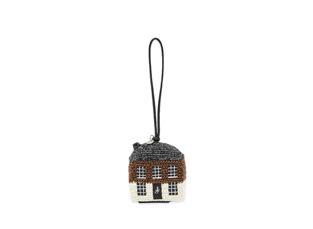JW ANDERSON House Crochet Charm "White"