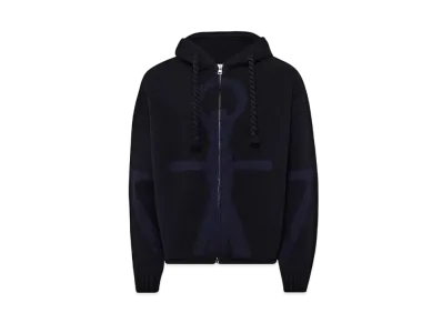 JW ANDERSON Anchor Logo Hoodie "Black"