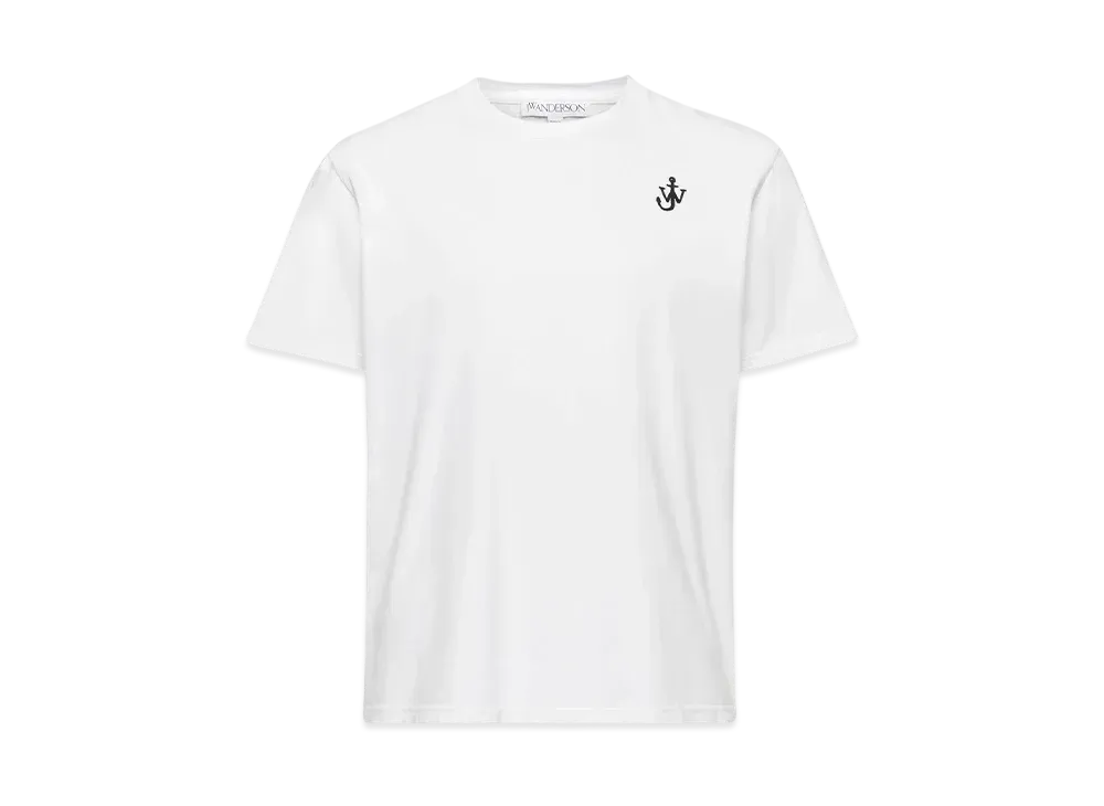 JW ANDERSON Anchor Logo Tee "White"