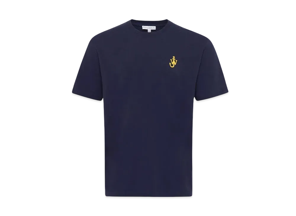 JW ANDERSON Anchor Logo Tee "Navy"