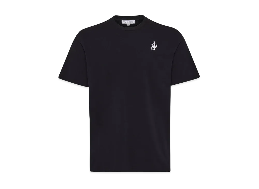 JW ANDERSON Anchor Logo Tee "Black"