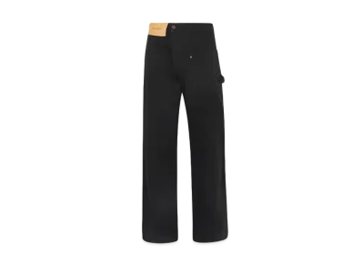 JW ANDERSON Twisted Workwear Denim Jeans "Black"