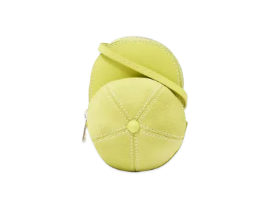 JW ANDERSON Mini Cap Suede Crossbody Bag "Yellow"