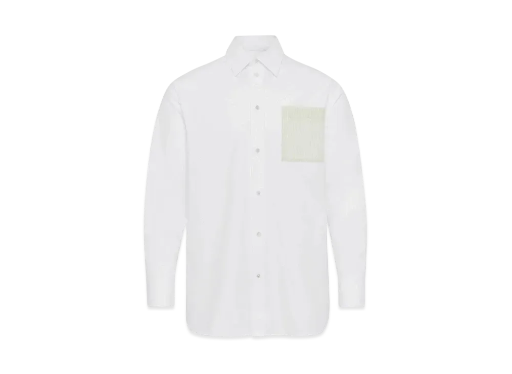 JW ANDERSON Contrast Patch Pocket Shirt "Yellow"