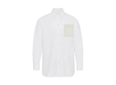 JW ANDERSON Contrast Patch Pocket Shirt "Yellow"