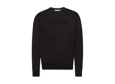 JW ANDERSON Logo Embroidered Sweatshirt "Black"