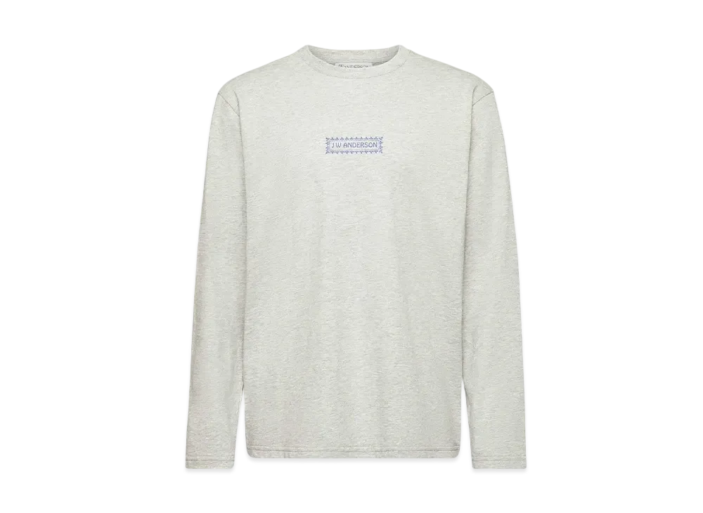 JW ANDERSON Long Sleeve T-Shirt "Gray"