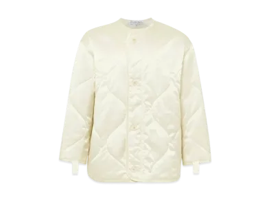 JW ANDERSON Oversized Quilted Jacket "White"
