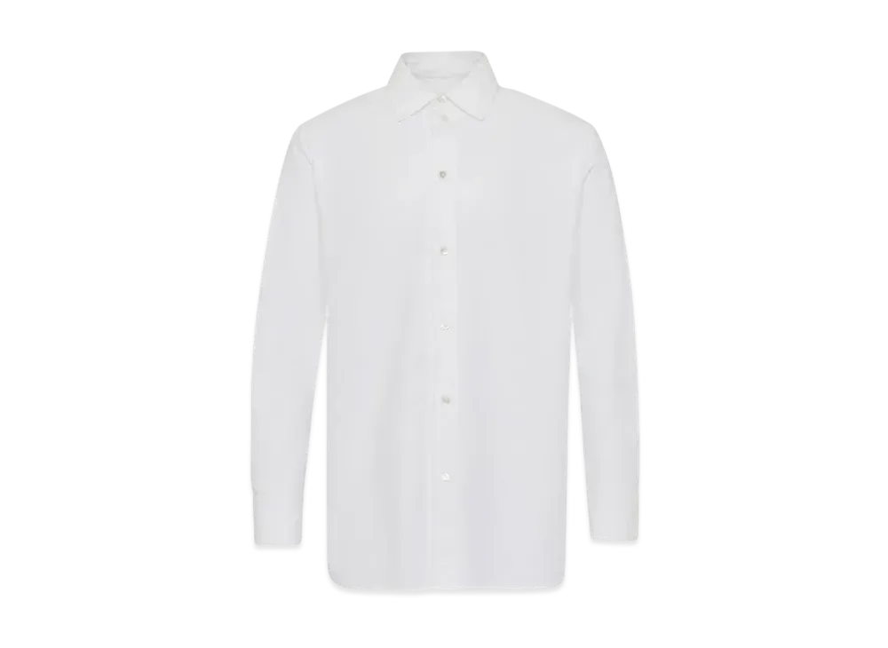 JW ANDERSON Classic Fit Oxford Shirt "White"