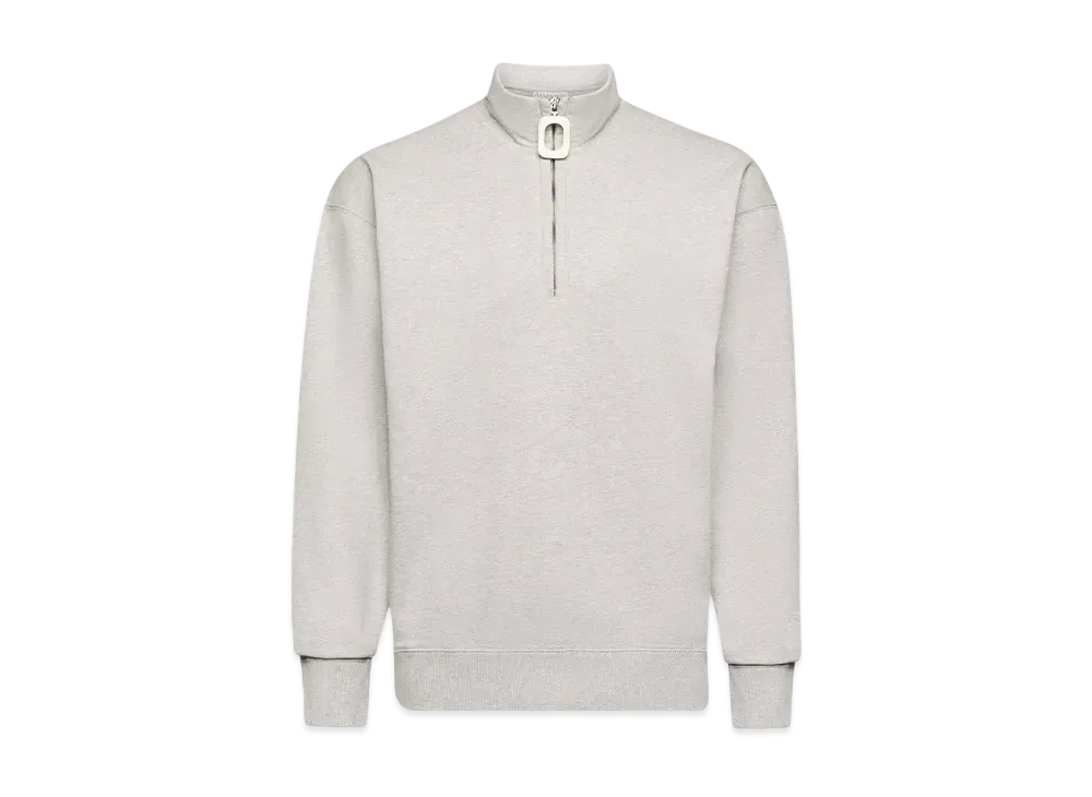 JW ANDERSON Half-Zip Sweatshirt "Gray"