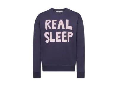 JW ANDERSON REAL SLEEP Print Sweatshirt "Black"
