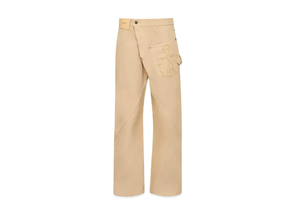 JW ANDERSON Twisted Workwear Pants "Beige"