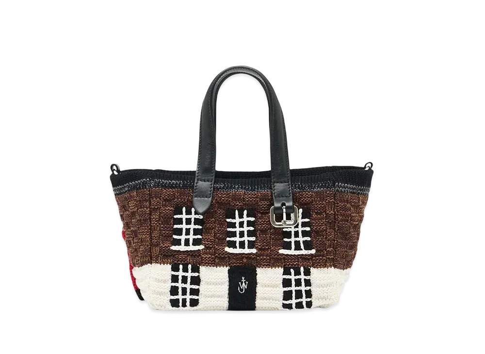 JW ANDERSON Mini Belt House Shoulder Bag "Brown"