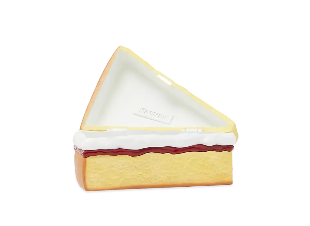 JW ANDERSON VICTORIA SPONGE Clutch Bag "Cream"