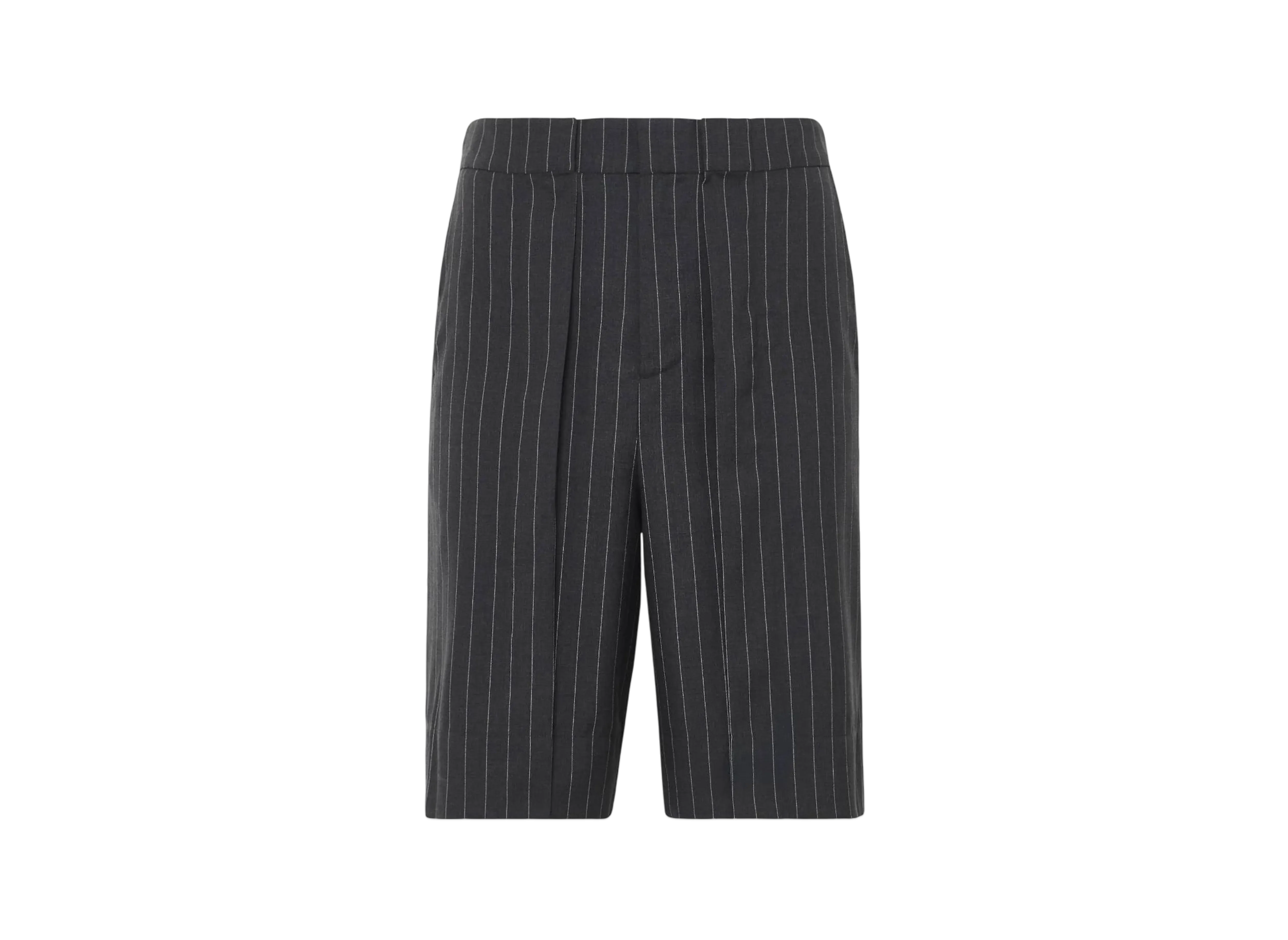 JW ANDERSON Fold Front Pleat Shorts "Black"